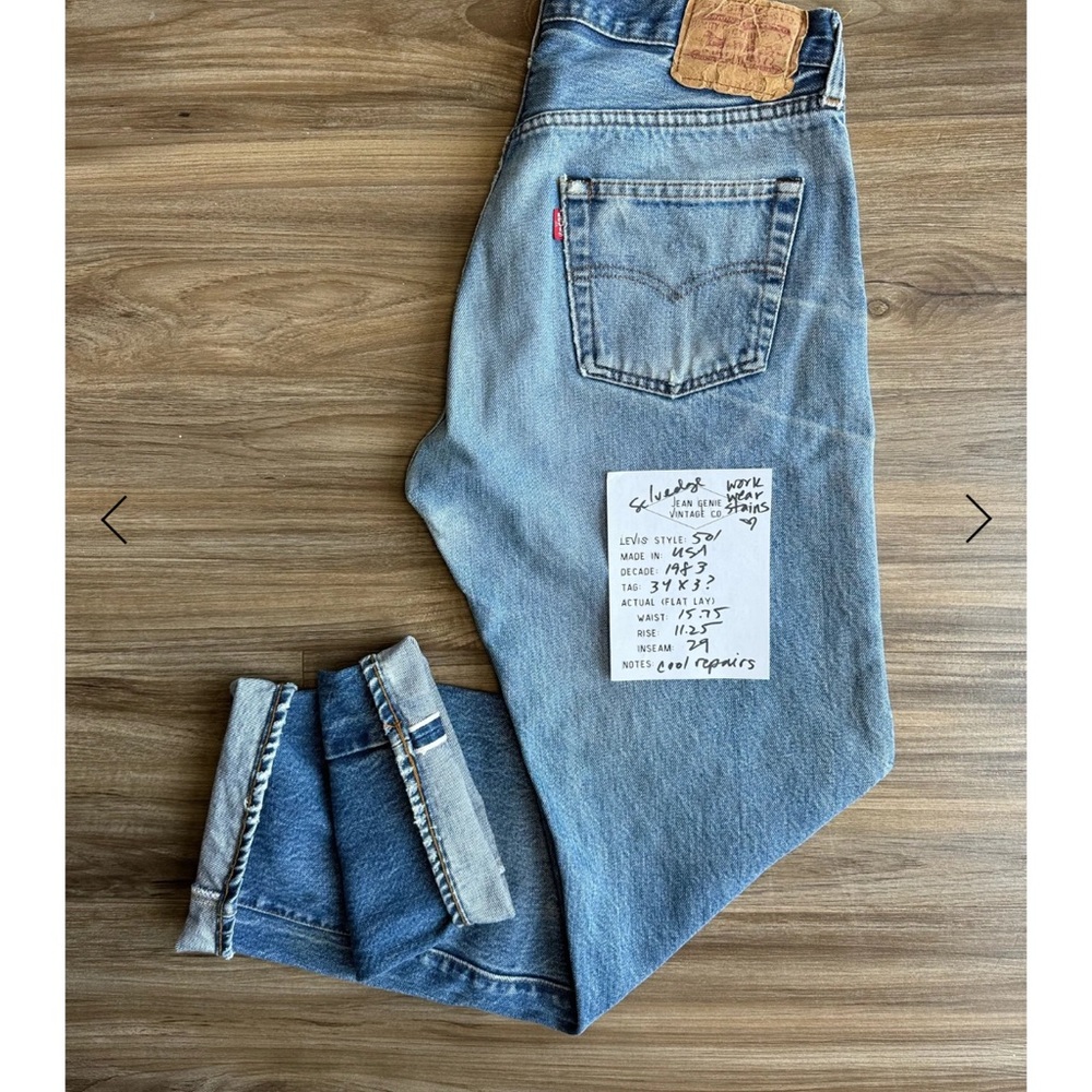 RARE Vintage Selvedge 501 Levi’s Redline